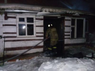 На пожаре в городе Михайлове в Рязанской области пострадали люди