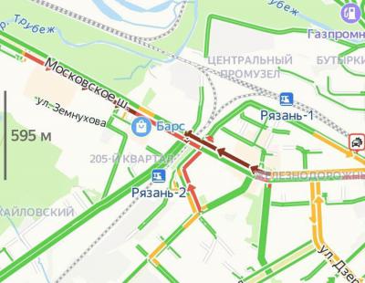 Рязанцы всё ещё недовольны организацией движения на Первомайском проспекте