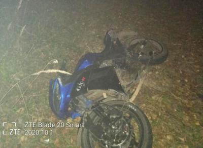 В Рязанском районе Mercedes столкнулся с мотоциклом, которым управлял подросток