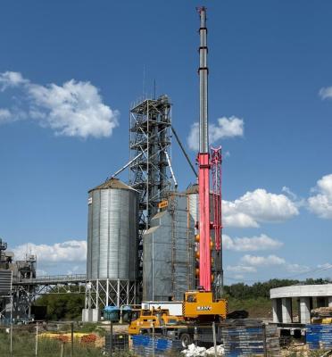 Новый элеваторный комплекс строят в Милославском районе Рязанской области