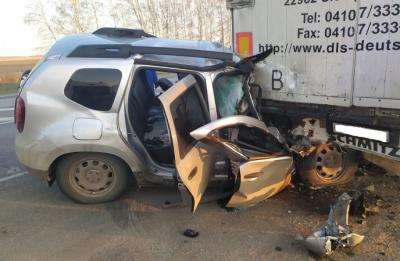 В Александро-Невском районе погиб водитель иномарки, влетевший под фуру