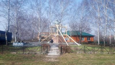 В Рыбновском районе восстанавливают памятники фронтовикам
