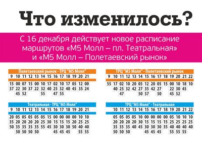 Расписание автобусов недостоево м5