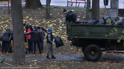 В Рязани убрали 130 кубометров мусора