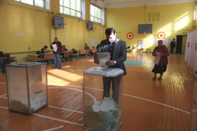 Владислав Фролов проголосовал на выборах в Государственную Думу VII созыва