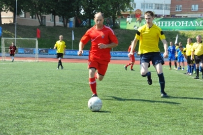 Рязанские спасатели заняли третье место в областных соревнованиях по мини-футболу