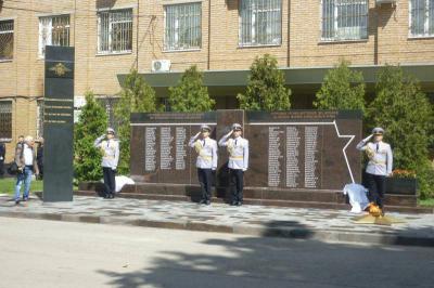 В Рязани открыли памятник сотрудникам органов внутренних дел