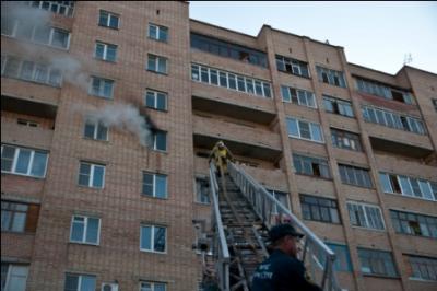 Пожару в доме на улице Грибоедова Рязани присвоен повышенный номер сложности