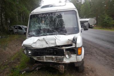 В серьёзной аварии на трассе Рязань–Спас-Клепики пострадали два человека
