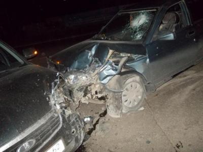 Пьяный водитель пробил головой лобовое стекло при столкновении автомобилей в Касимове