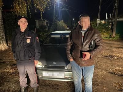 В Рязани полицейские обнаружили водителя с признаками наркотического опьянения