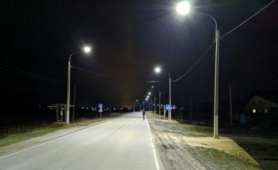 В Рязанской области подсветили дороги ещё в двух населённых пунктах
