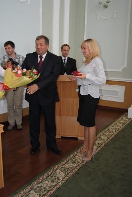 Татьяна Чинкова награждена памятным знаком губернатора «Благодарность от земли Рязанской»