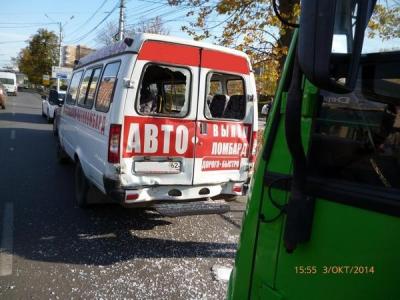 В Рязани у «Барса» столкнулись ПАЗ, ГАЗ и Mazda