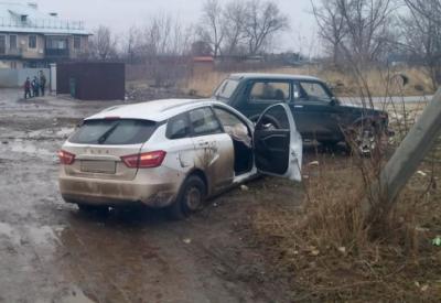 В Скопине скончался водитель Lada Vesta, протаранивший опору ЛЭП