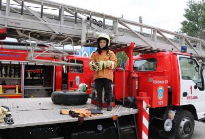 Рязанские пожарные рассказали о своей службе