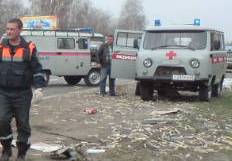Две легковушки и грузовик столкнулись в Рыбновском районе