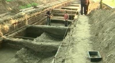 В центре Рязани откопали ливневую канализацию XVIII века