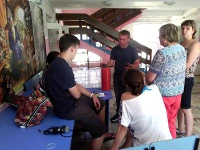 В лагере «Лучезарный» Спасского района прошли занятия по эвакуации