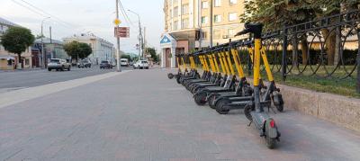 Сезон самокатов у прокатных компаний в Рязани закончится в ноябре