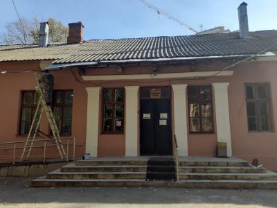 В Рязани отремонтировали фасад инфекционного отделения больницы №4