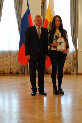 Рязанские студенты получили стипендии губернатора