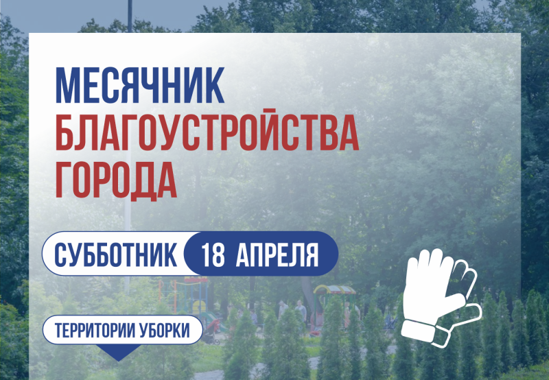 В Рязани пройдёт второй общегородской субботник
