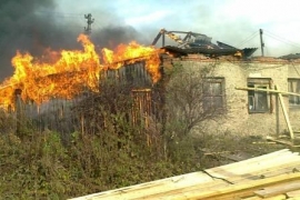 В Касимовском районе на предприятии сгорели деревянное здание и кирпичный цех