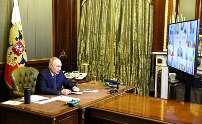 Рязанский губернатор принял участие в видеоконференции с президентом