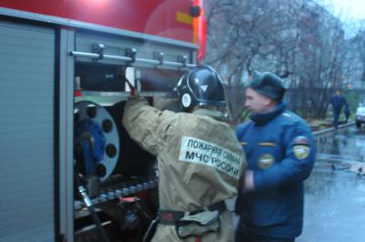 На пожаре в Канищево пострадал человек