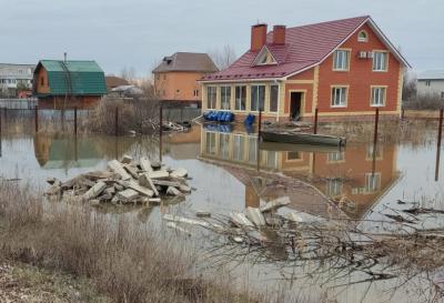 В селе Поляны под Рязанью подтопило ещё четыре приусадебных участка