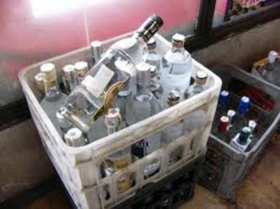 Рязанские полицейские изымают нелегально продаваемый алкоголь