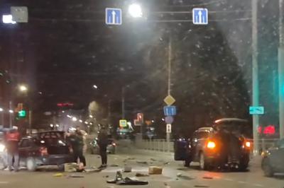 В ДТП на Касимовском шоссе в Рязани пострадали три человека