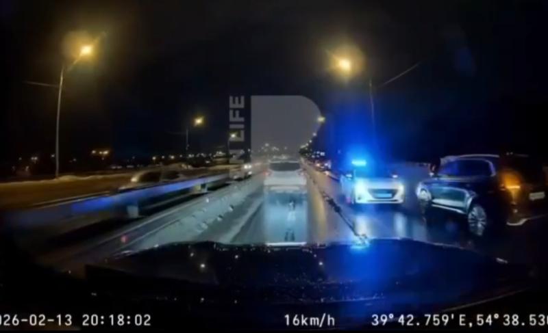 На Северной окружной в Рязани предупредили о массовом пробитии колёс