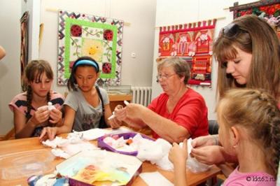 В Солотче открылась выставка лоскутного шитья