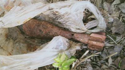 В Милославском районе нашли снаряд времён Великой Отечественной войны