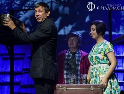 В Рязанской филармонии «Русская песня» под руководством Надежды Бабкиной исполнила «Калину красную»