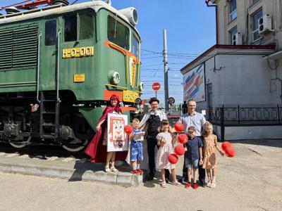 Рязанские железнодорожники провели профилактическое мероприятие для детей