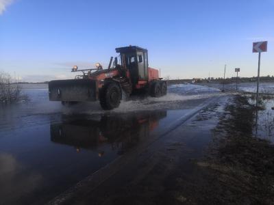При сильном подъёме воды жителей Заокского будут перевозить речными катерами