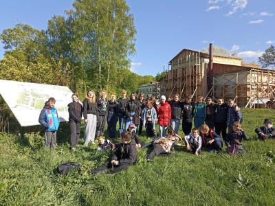 При поддержке Рязанской НПК школьники совершили экспедицию в усадьбу Желтухиных
