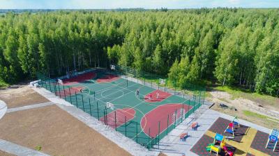 В Рязанском посёлке «Новое Сёмкино» появилась спортивная площадка