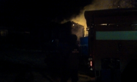 На пожаре в Клепиковском районе пострадал человек