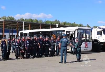 МЧС России направило дополнительную группировку спасателей к месту ЧП в Рязанскую область