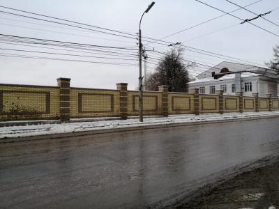 Стадион «Спартак» в Рязани обрёл новый забор