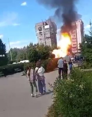 В Рязани в Дашково-Песочне сгорели два автомобиля