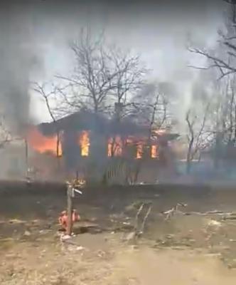 Стали известны подробности крупного пожара в касимовском селе Рязанской области