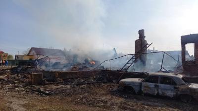 Рязанский СКР проверит обстоятельства трагического пожара в Клепиковском районе