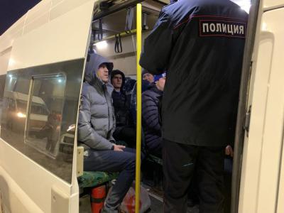 Рязанские полицейские провели рейд по мигрантам