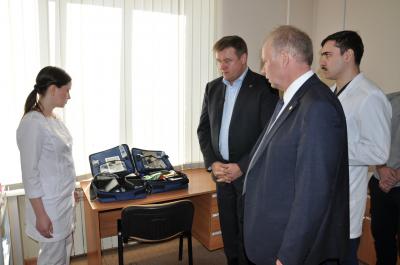 Николай Любимов посетил поликлинику Рязанской областной клинической больницы