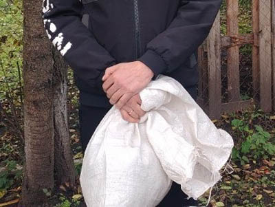 В Ряжске задержали мужчину с мешком марихуаны